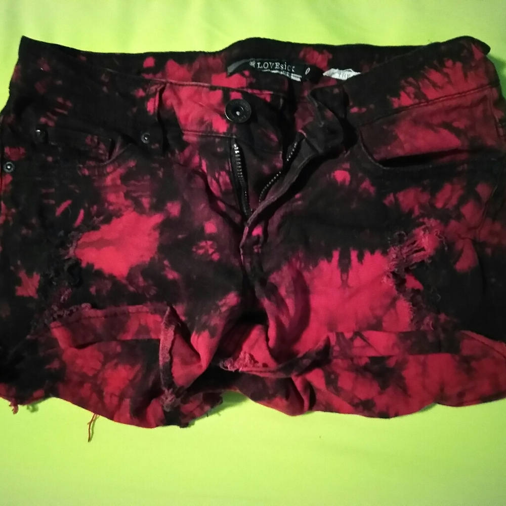 Tye dye shorts